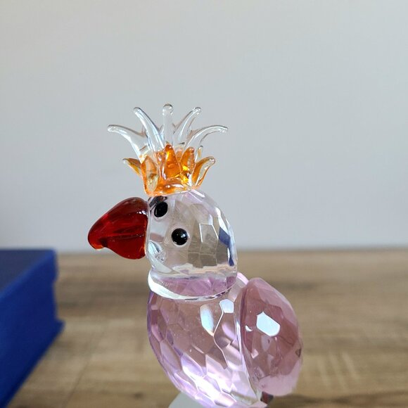 Glass parrot figurine in original box - Picture 5 of 10